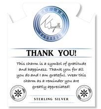 Load image into Gallery viewer, &quot;Thank You&quot; Silver Charm Bracelet - TJazelle