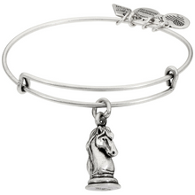 Load image into Gallery viewer, The Knight Charm Bangle Bracelet - Alex and Ani