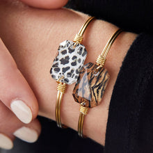 Load image into Gallery viewer, Dylan Bangle Bracelet in Leopard