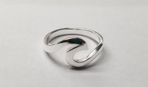 Sterling Silver Wave Ring