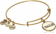 Load image into Gallery viewer, Yale Charm Bangle Bracelet- Alex and Ani