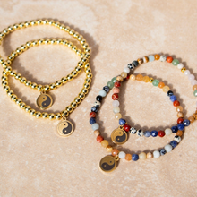 Load image into Gallery viewer, YIN TO MY YANG BRACELET SET